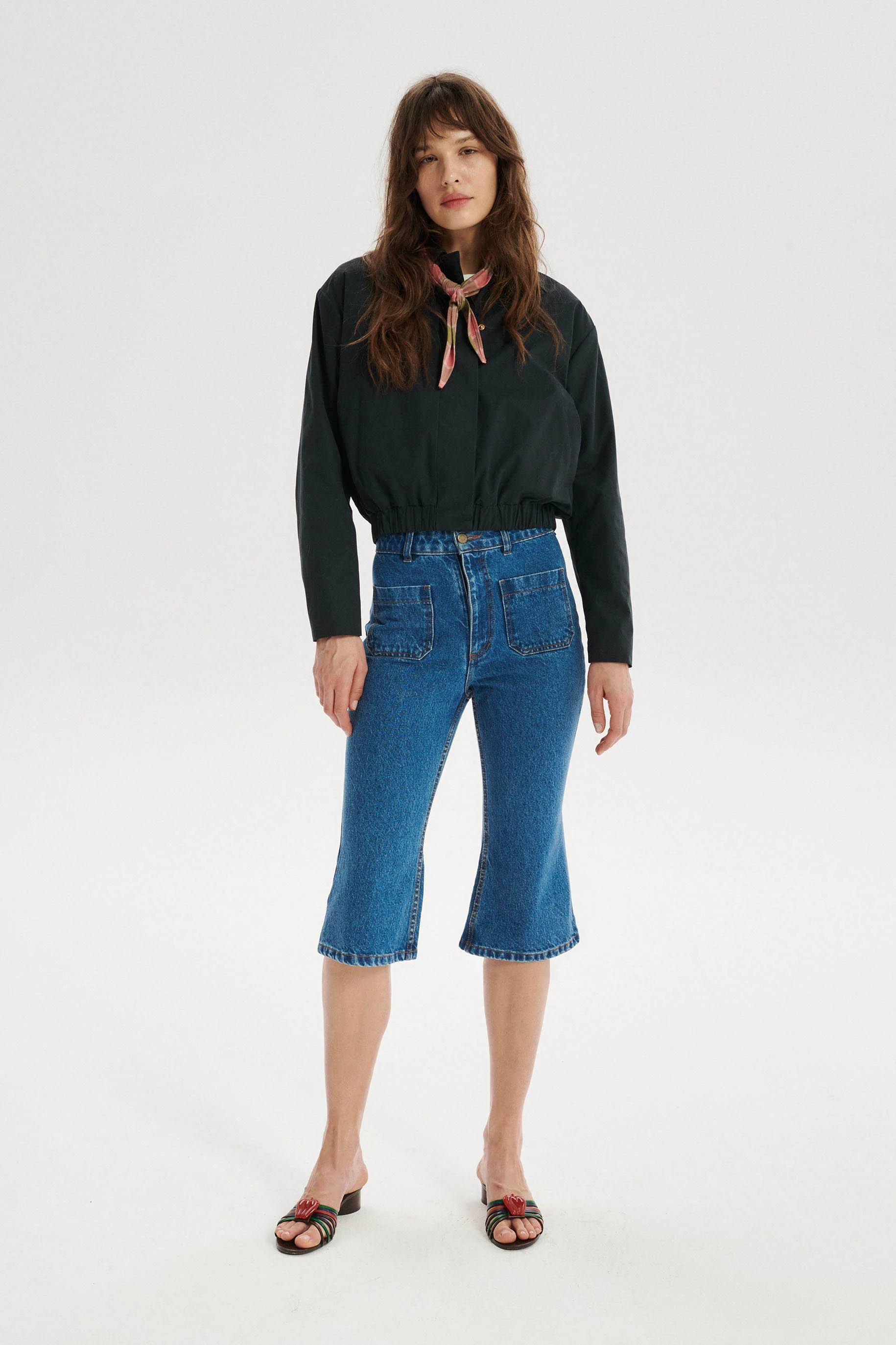 Florent Denim spodnie capri - Image 4