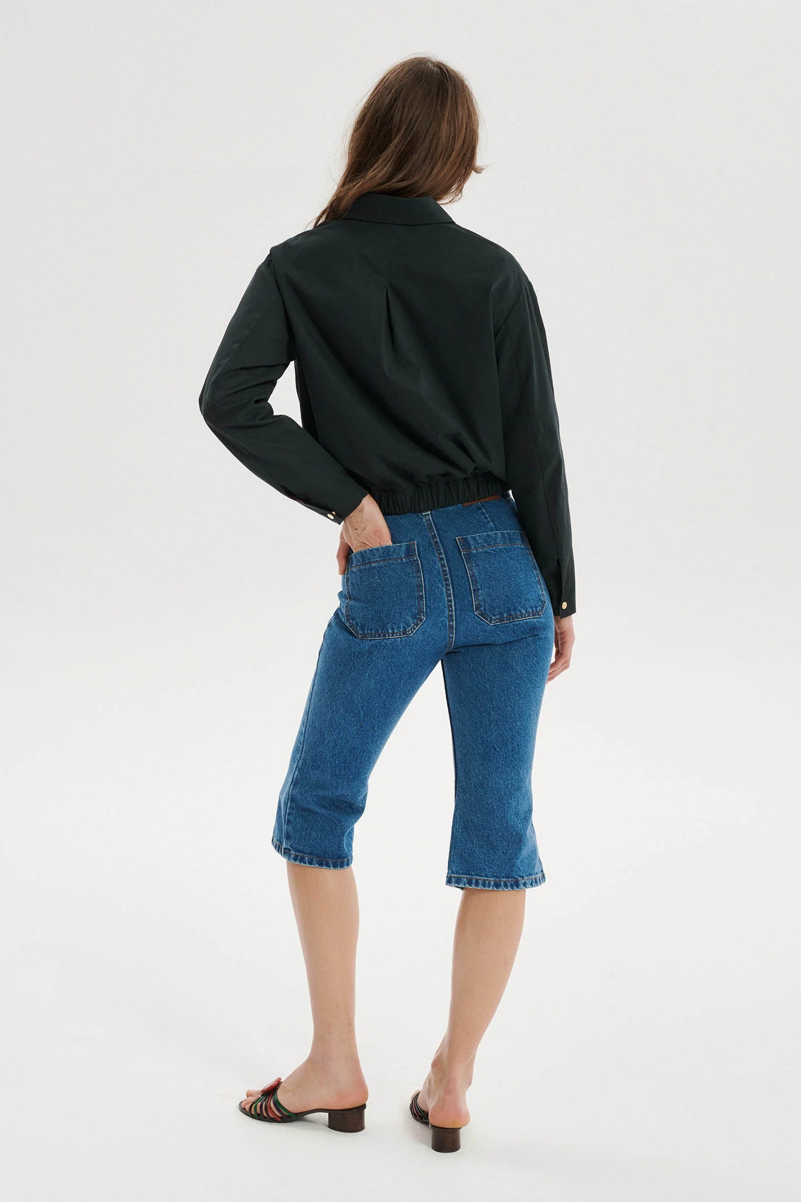 Florent Denim spodnie capri - Image 5