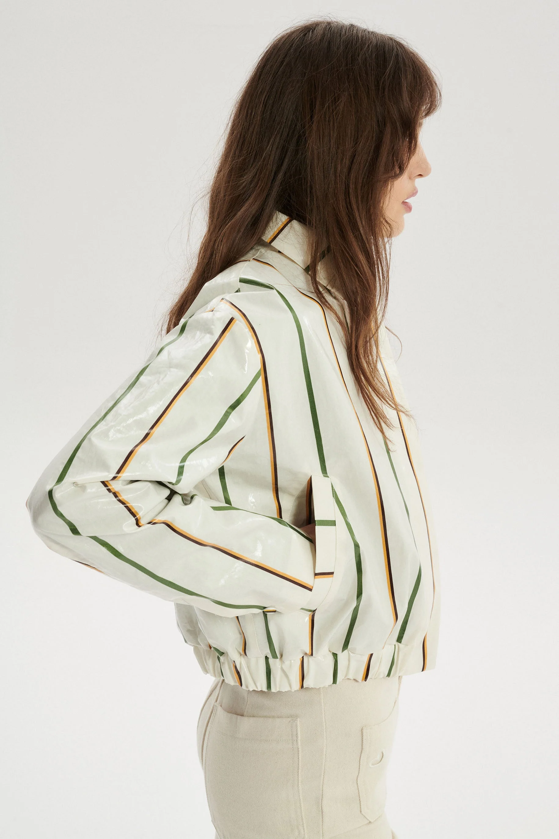 Irvin Kurtka bomber - cream - Image 6