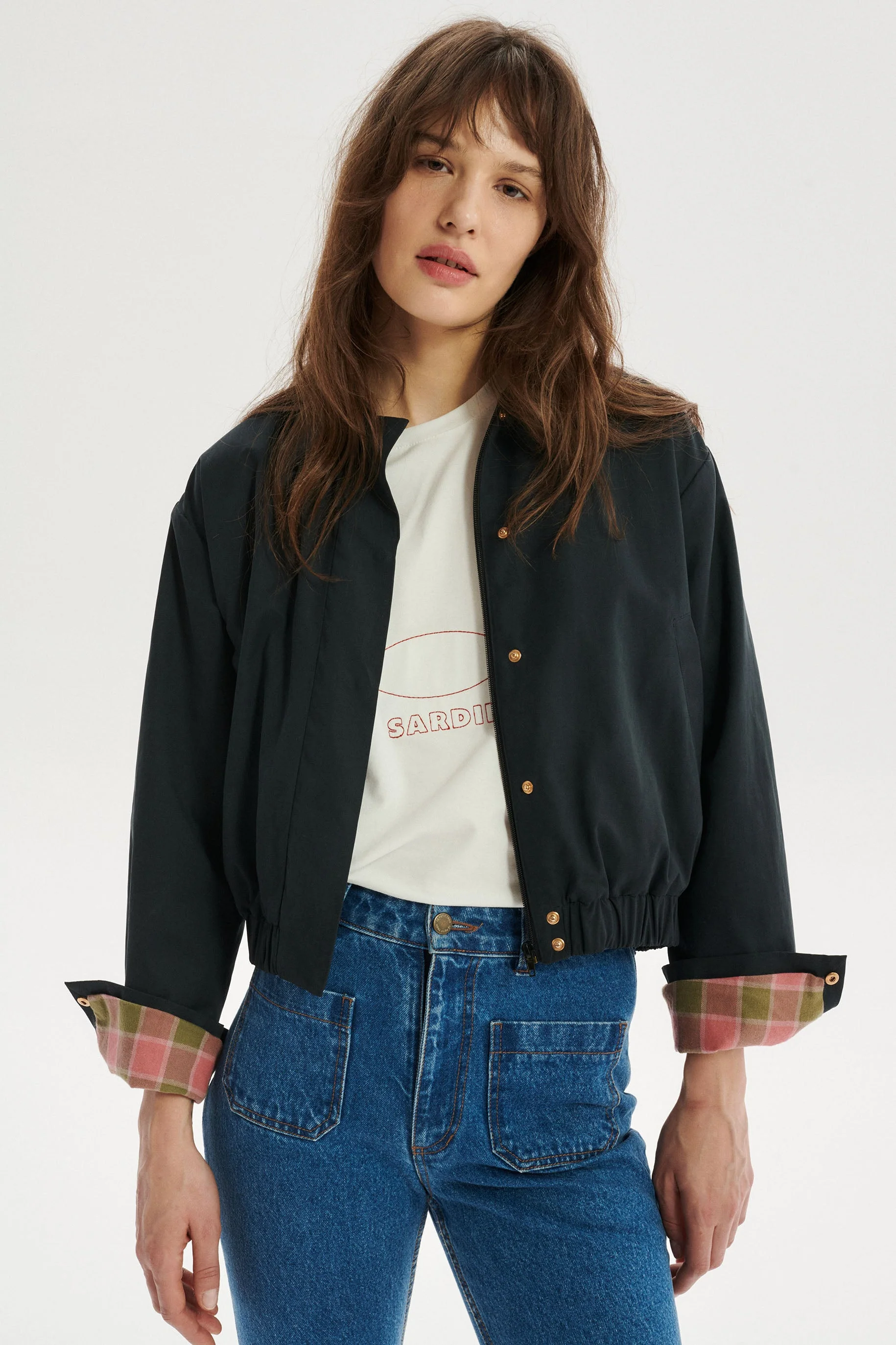 Irvin Kurtka bomber - navy - Image 4