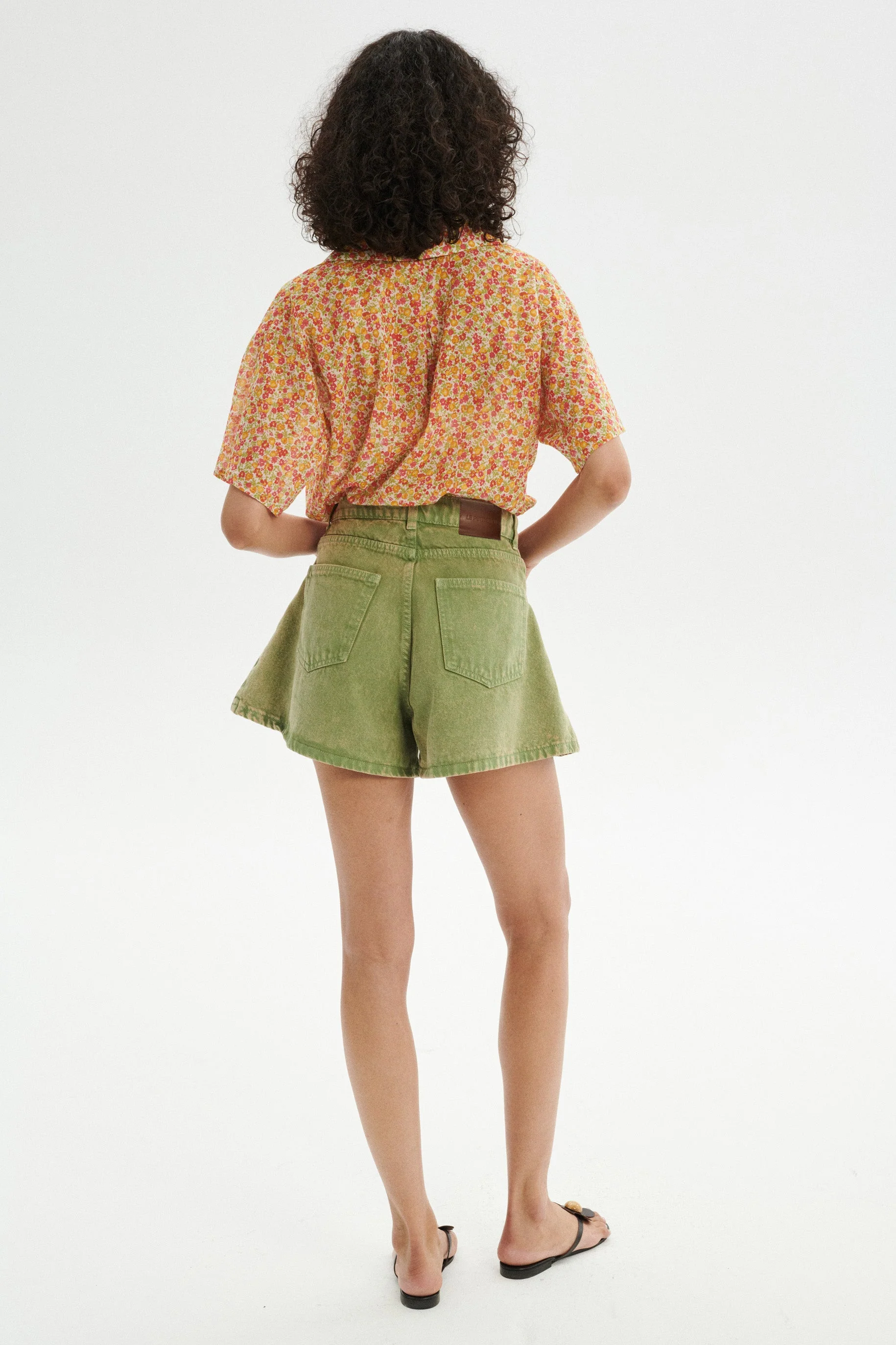 Jacob Denim Szorty - green - Image 5