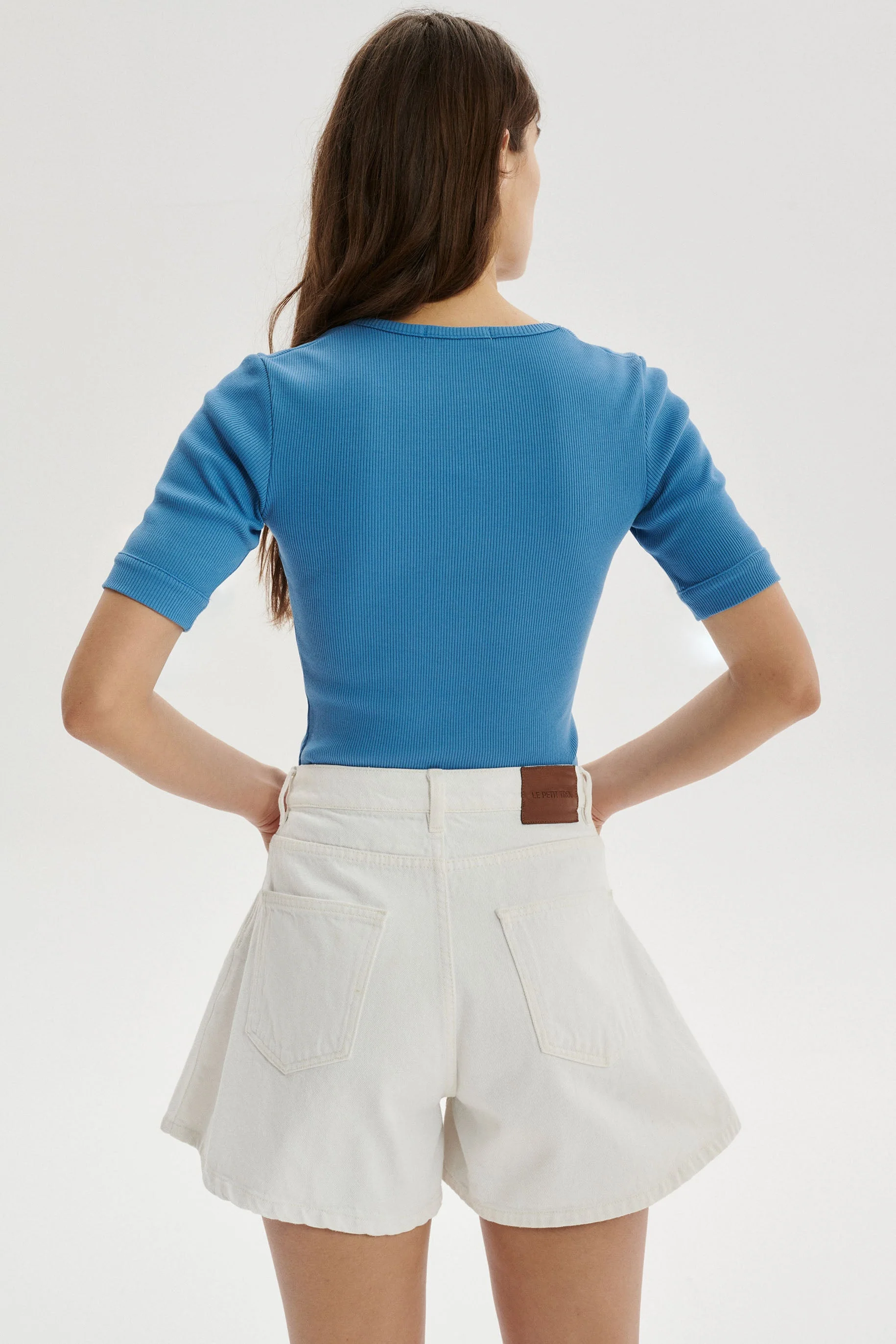 Jacob Denim Szorty - white - Image 4