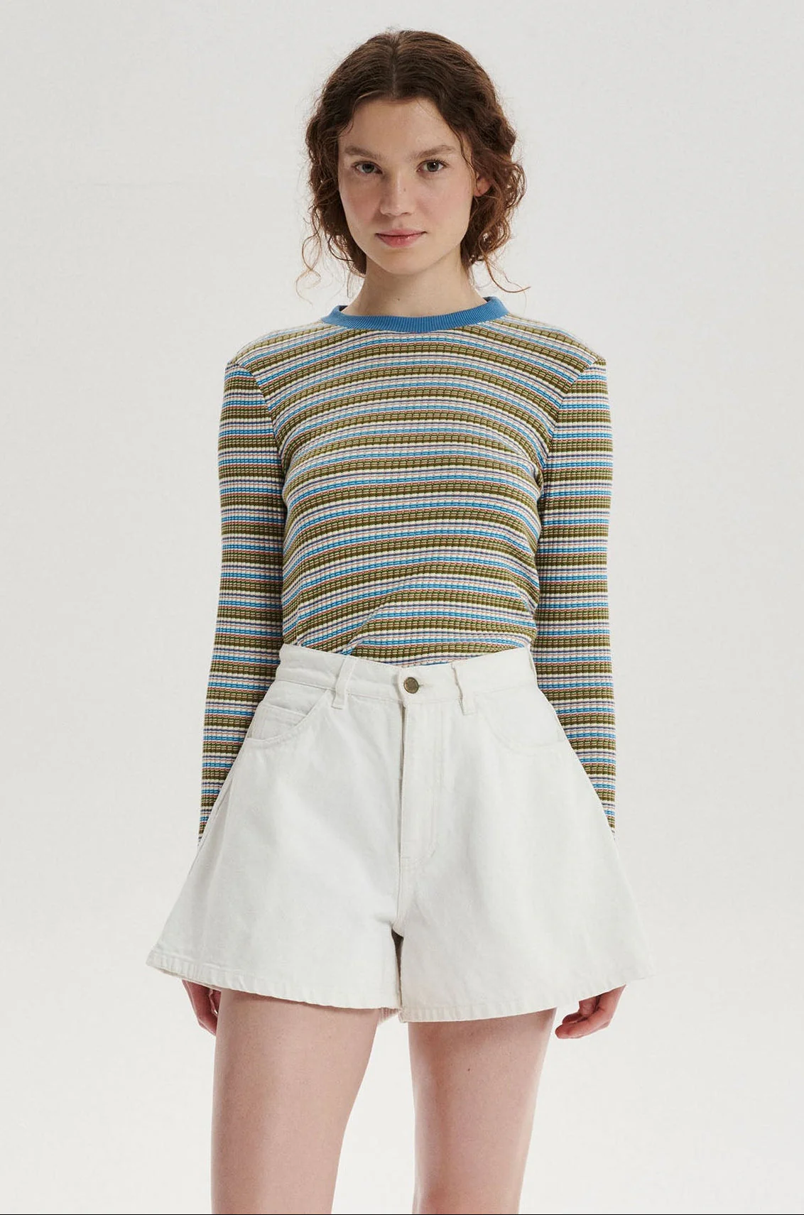 Jacob Denim Szorty - white - Image 6