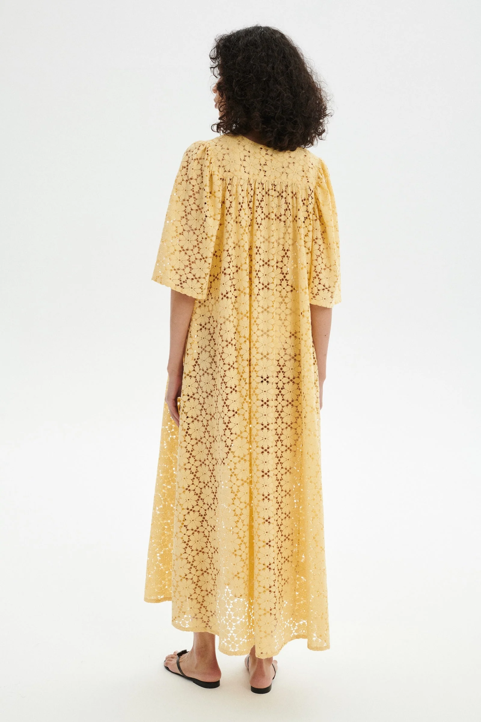 Lou Sukienka z paskiem - yellow - Image 4