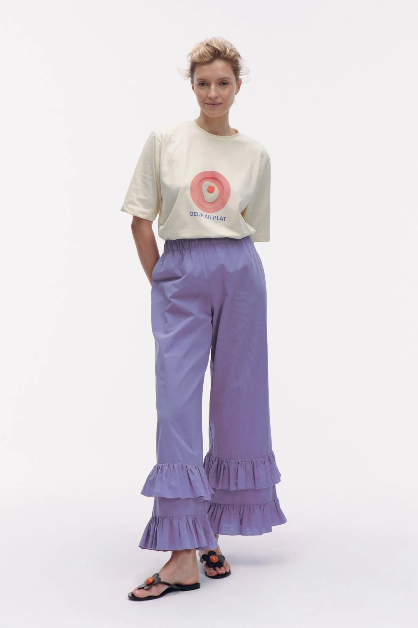 Malone Spodnie - lavender - Image 3