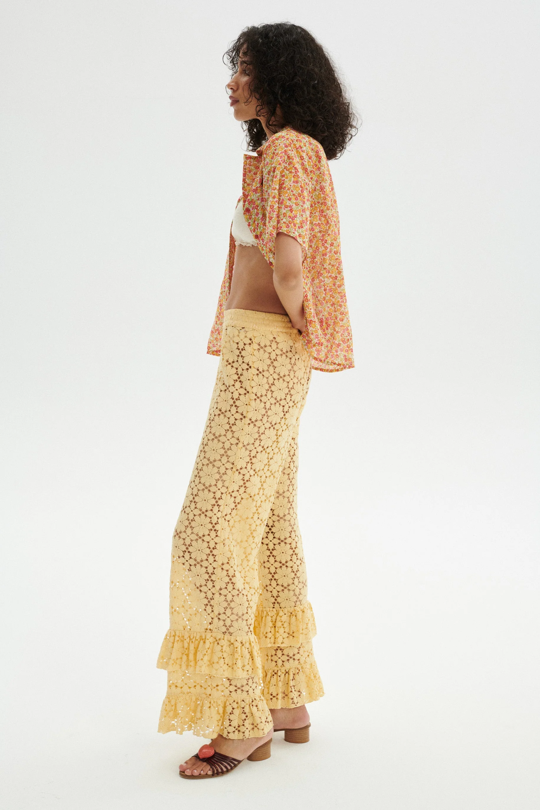 Malone Spodnie - yellow - Image 3