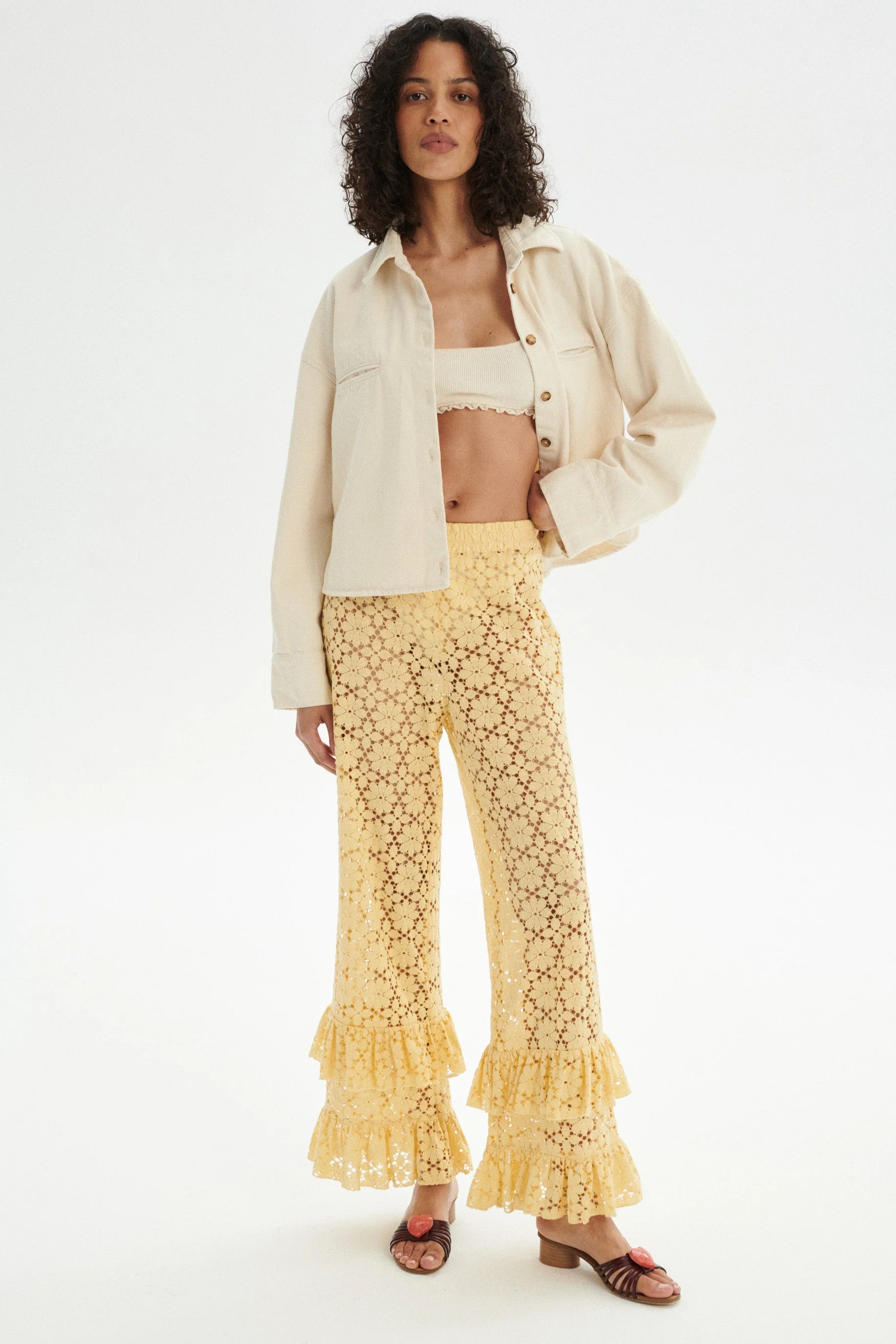 Malone Spodnie - yellow - Image 5
