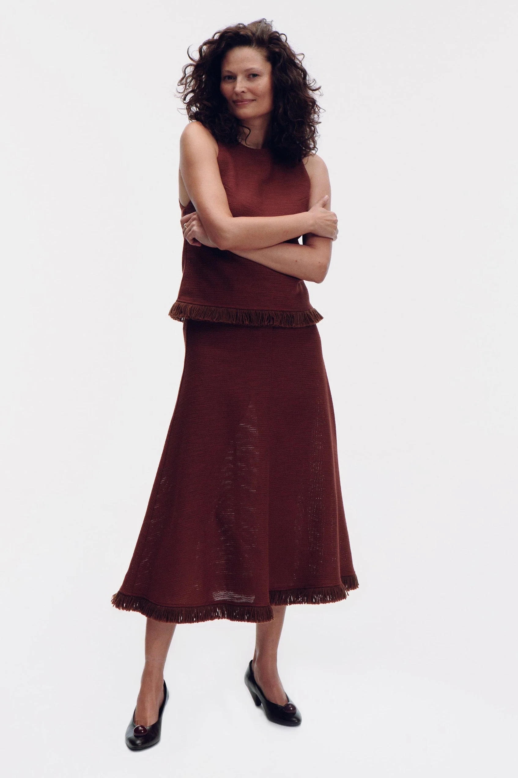Savin Top - brown - Image 3