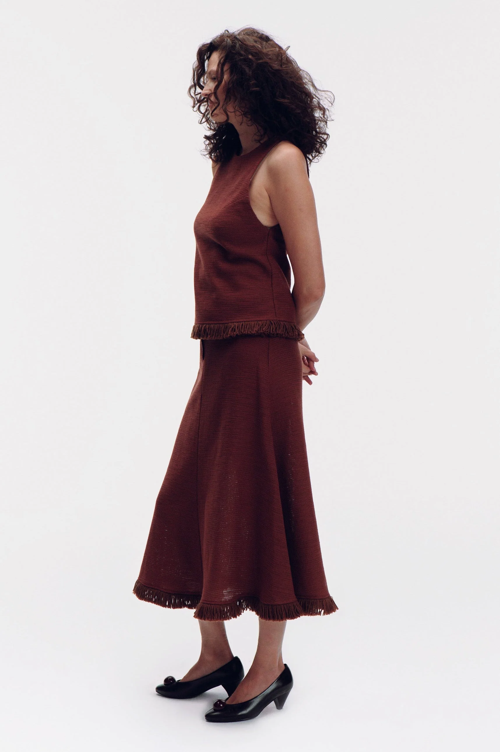 Savin Top - brown - Image 5
